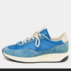 Common Projects Blue and Cream Women's Sneakers size 7